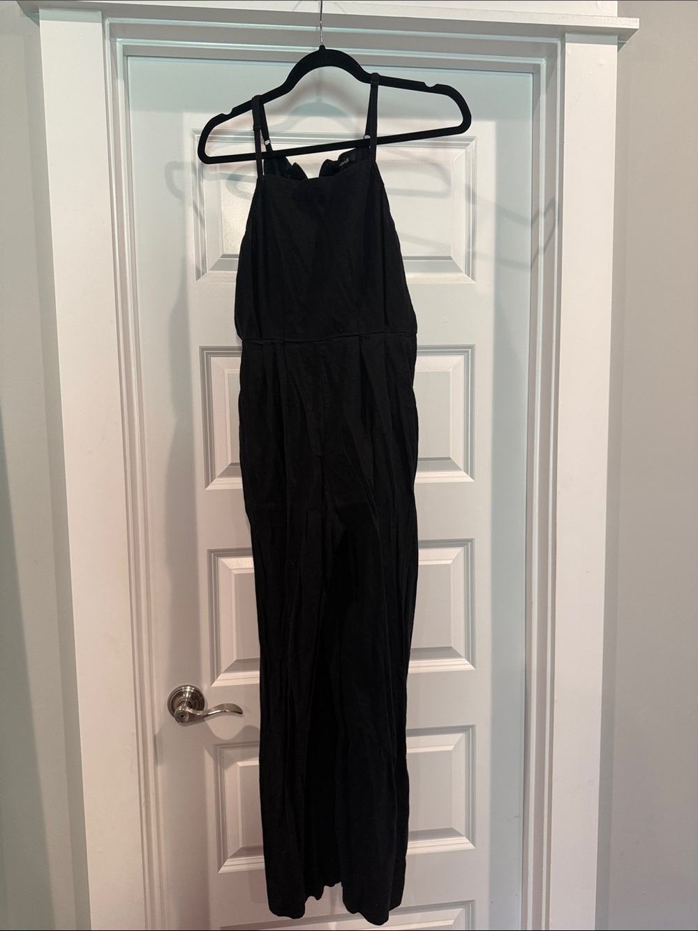 Madewell Black Wide-Leg Jumpsuit